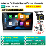 9 Inch 2Din Android Head Unit GPS WiFi Universal