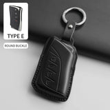 Car Keychain For Lexus UX ES UX200 UX250h ES200 ES300h ES350 US200 US260h PU Car Key Case Cover Fob Shell