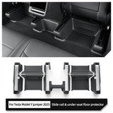 Tesla Model Y Launch 2025 Juniper Car Under Seat Corner Anti-dirt Protective Pad Anti Kick Pad Accessories