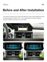 Android 13 GPS Navigation Head Unit for Mercedes-Benz GLK Android Head Unit wincago