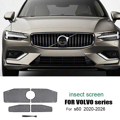 Protective Radiator Insect Guard Net for Volvo S60 2020 Car Interior Accessory LINGLUYANG For s60 20-2026