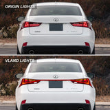 LED Tail Lights w Sequential Signal for Lexus IS 2014 Car Interior Accessory Vland