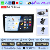 Android Head Unit Wireless CarPlay for Fiat Bravo 2007–2012