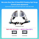 4D Rotating Ambient Tweeters for Mercedes-Benz S-Class 2021