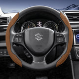 Suzuki Suede Sport Split Snap-On Steering Cover