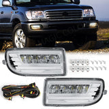 LED Fog Light DRL Turn Signal for Toyota LC100 LED Ambient Light MAGIC COLORM