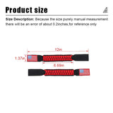Paracord Headrest Pull Handle for Universal Vehicles Car Interior Accessory HEBE