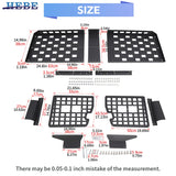 Tailgate Storage Shelf for Mitsubishi Pajero 2007 Car Interior Accessory HEBE