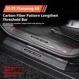 For Xiaopeng G6 Xpeng G6 2023 2024 2025 threshold strip protection sticker anti kick pedal modification accessories Interior