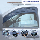 Front Window Louvre Vent for Chevy Silverado 2009 Car Interior Accessory HEBE