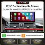 12.3-Inch Wireless CarPlay Display for BMW 3 4 Series F30 Android Head Unit wincago
