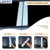 Window Pillar Trim Decor For Chery Jetour T2 2023 Car Interior Accessory HEBE