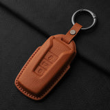 Goatskin car key case for VW Touareg