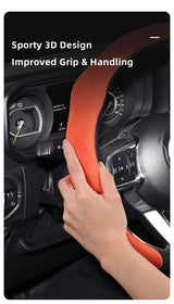 Jeep Premium Suede Steering Wheel Cover