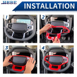 Red ABS Interior Cover Trim for Chery T2 Traveler 2023+ Car Interior Accessory OEM