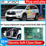 Electric Soft Close Door System for Toyota Highlander 2008–2019 Car Interior Accessory ZJCGO
