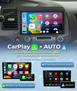 2K QLED Android 15 Head Unit for Honda Civic 2005-2012 Android Head Unit RSNAVI