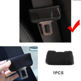 Universal Suede Seat Belt Buckle Cover Accessory