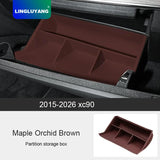 Glove Compartment Partition for Volvo XC60 S90 Car Interior Accessory LINGLUYANG