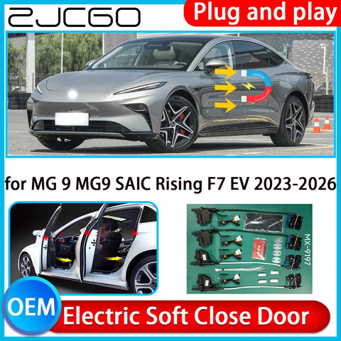 Electric Soft Close Door Kit for MG 9 Rising F7 2023–2026 Car Interior Accessory ZJCGO Default Title