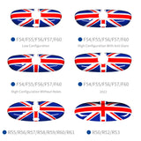 Rearview Mirror Cover Trim for Mini Cooper Models Car Interior Accessory GMUNI