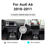 15.8" Android 14 Navigation Stereo for Audi A6 2010–2011 Android Head Unit Aotsr