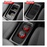Center Console Cup Holder for Toyota Aqua 2021-2025 Shock-Absorbing Storage Tray Silicone Black Tidying Car Accessories