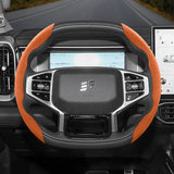 Snap-On Suede Steering Wheel Cover for Jetour X70