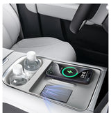Xpeng G6 Car Wireless Charging Pad Silicone Center Console Cup Protector