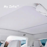 For Xpeng G6 2024 2025 2026 Car clip Sun Shades Glass Roof Sunshade Front Rear Sunroof Skylight Sun Visor Curtain Accessories