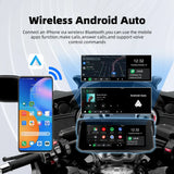 6.86 inch Wireless CarPlay GPS for Universal Moto Android Head Unit EKIY