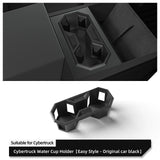 Tesla Cybertruck 2024-2026 Cup Holder Central Control Drinks Holder Silicone Water Cup Storage Box