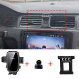 Smart Wireless Fast Charging Phone Holder for VW Santana 2013-2023