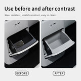 Leapmotor B10 2025 2026 Car Armrest Box Rear Storage Tray Organizers Interior Accessories Tidying Silicone Car Interior Acces