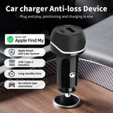 GPS Car Charger Locator for Apple Find My App Car Interior Accessory AKAMATE