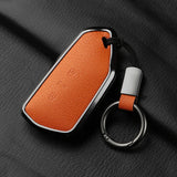 Goatskin Car Key Case Cover for Volkswagen Golf 8 MK8 ID.3 ID.4 Cupra Skoda Octavia A8 SEAT Leon MK4 2020 2021 Formentor Tarraco