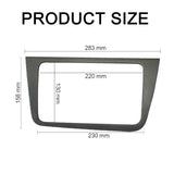 2Din Dash Installation Frame for Seat Altea Toledo Car Interior Accessory AKAMATE