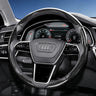 Carbon Fiber Steering Wheel Cover for Audi A4 A6 Q5