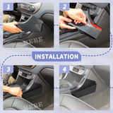 Storage Box ABS Black for Chevy Colorado 2014-2022 Car Interior Accessory HEBE
