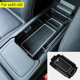 Center Console Organizer Armrest Box for Volvo XC40 C40 Car Interior Accessory LINGLUYANG