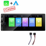 6.9 Inch 1DIN Multimedia CarPlay Android Auto Touch Stereo