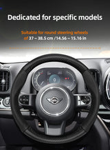 Carbon Fiber Leather Wheel Cover for Mini R50 R56