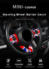 Steering Wheel Button Panel Trim for Mini Cooper Car Interior Accessory GMUNI