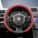 Suede Snap-On Steering Wheel Cover for Suzuki Jimny