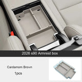 Armrest Storage Organizer for Volvo XC90 XC60 S90