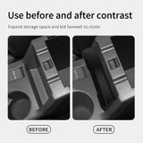 Smabee for Subaru Crosstrek/Impreza 2025+ Center Console Organizer Box ABS Car Tray Organizer Accessories Tidying Black Car I