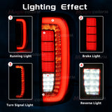 LED Tail Lights Assembly for Nissan Navara NP300 Car Interior Accessory MAGIC COLORM