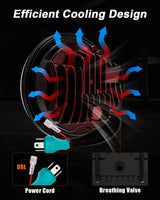 Universal 5.75 Inch Led 12V Headlight Motorcycle DRL 1 5 3/4 Headlamp For Harley Sportster Roadster Glide Dyna For Yamaha Hon