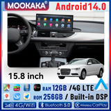 15.8-Inch Android 14 Multimedia System for Audi A6 A7 2012–2015 Android Head Unit AOTSR 12G256 and 360Camera Eight Core