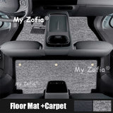For Xpeng P7+ 2026 2027 Car TPE Floor Mats Waterproof Anti-Slip Liner Mat Foot Pads Car Interior Accessory My Zofia D